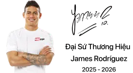 sannha hợp tác với đại sứ thương hiệu james rodriguez
