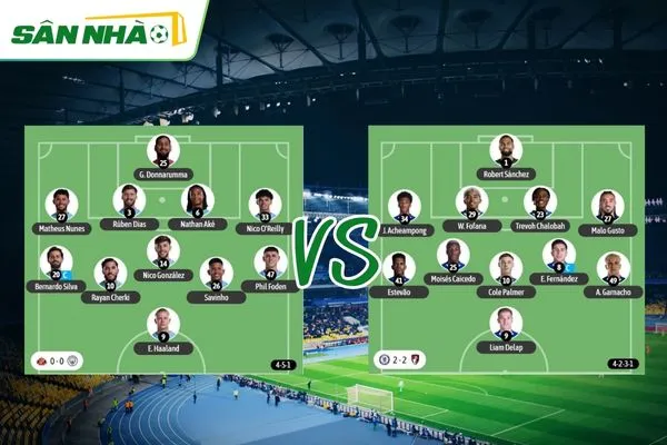 Đội hình dự kiến Manchester City Vs Chelseal, 0h30 ngày 5/1/2025